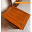 Banc de rangement pour chaussures néo-chinois en bois massif avec coussin
