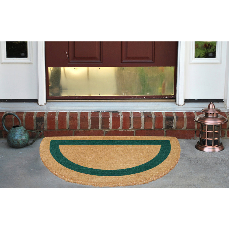 Bergstein Non-Slip Outdoor Doormat, Green