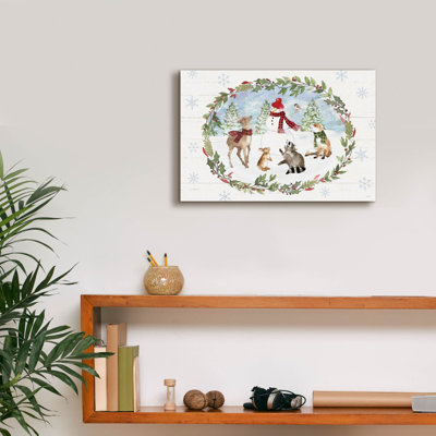 «Holiday Vignette 1» par Anne Tavoletti, art mural sur toile