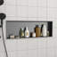 Niche de douche en acier inoxydable