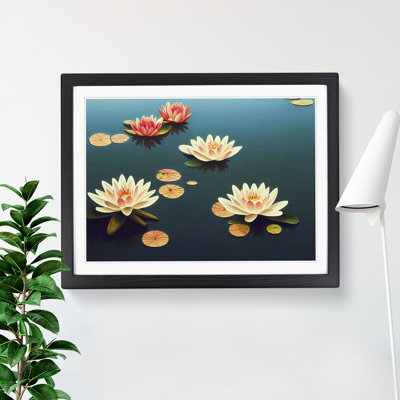 Water Lily Pond - Framed Print