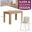 Ludden 4 - Person Dining Set-106913007