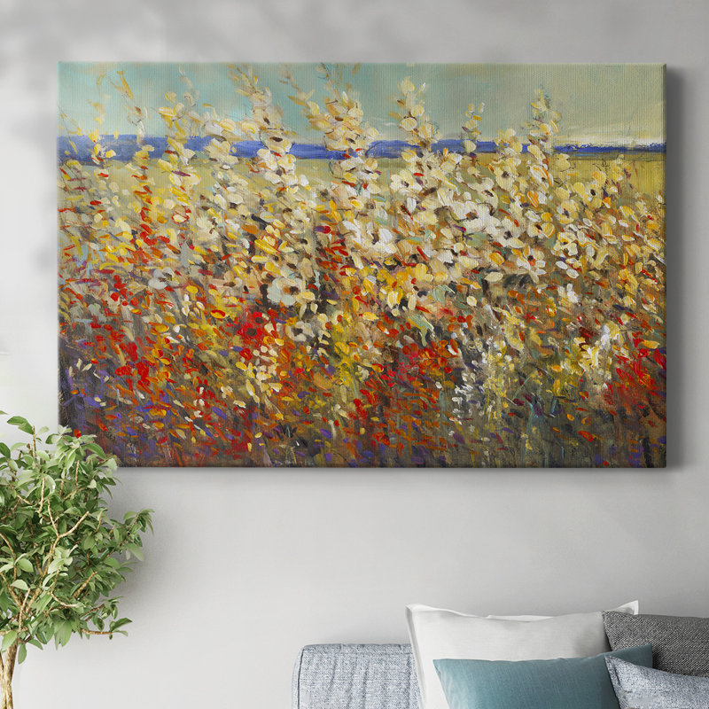 Field of Spring Flowers II-Gallery, toile tendue, H 12 po x l 18 po