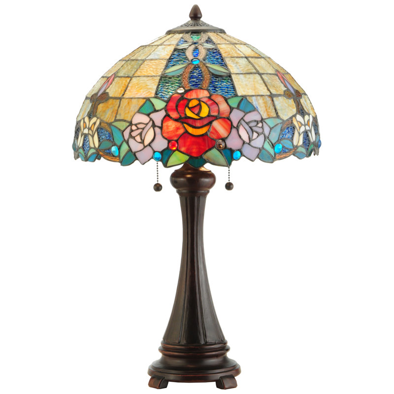 Rose Vine 25" Table Lamp