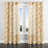 Geometric Window curtains - Modern Beige Angles Grommet Curtain - 1 Panel-87402695-87402691