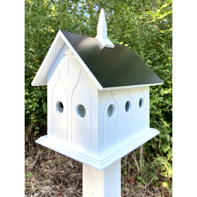 20'' H x 15'' W x 12'' D Post Birdhouse