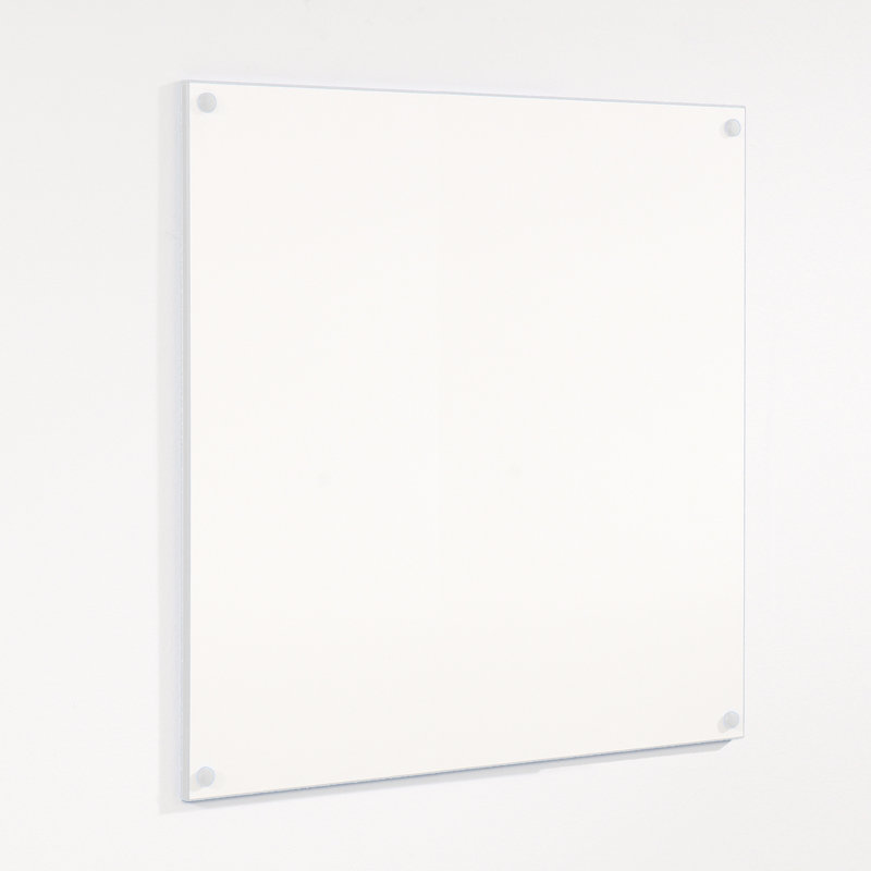 Wall Mounted Whiteboard, White, 120 cm H x 150 cm W