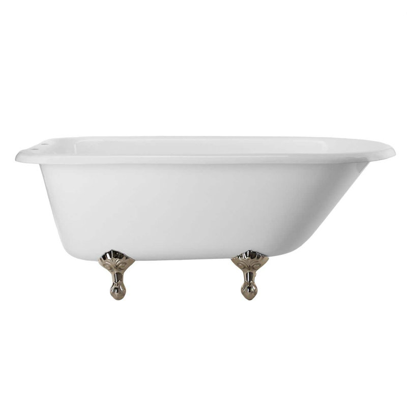 Baignoire de trempage à pattes 49" x 30" Norfolk, Nickel brossé