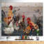 «Farmhouse Group of Rooster», impression-34276977-34276997