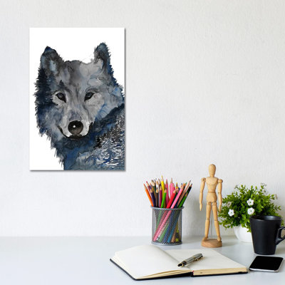 Nightwolf 1 Piece Wrapped Canvas Wall Art