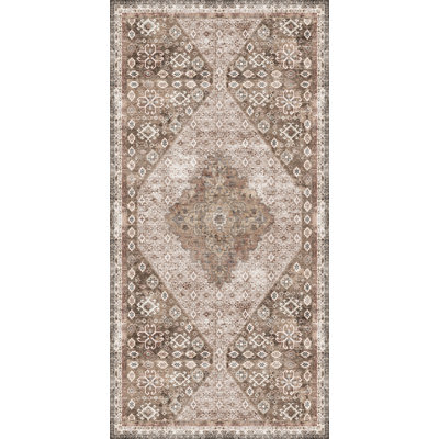 Jonathan Beige Easy to Clean Vinyl Mat