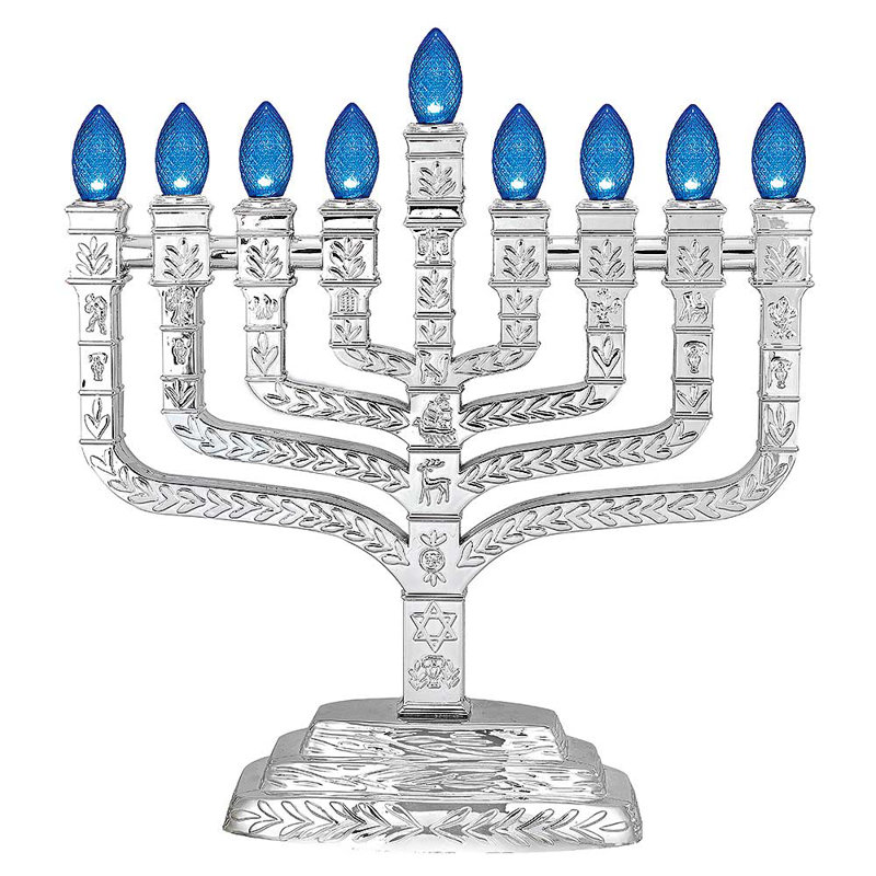 Plastic Menorah