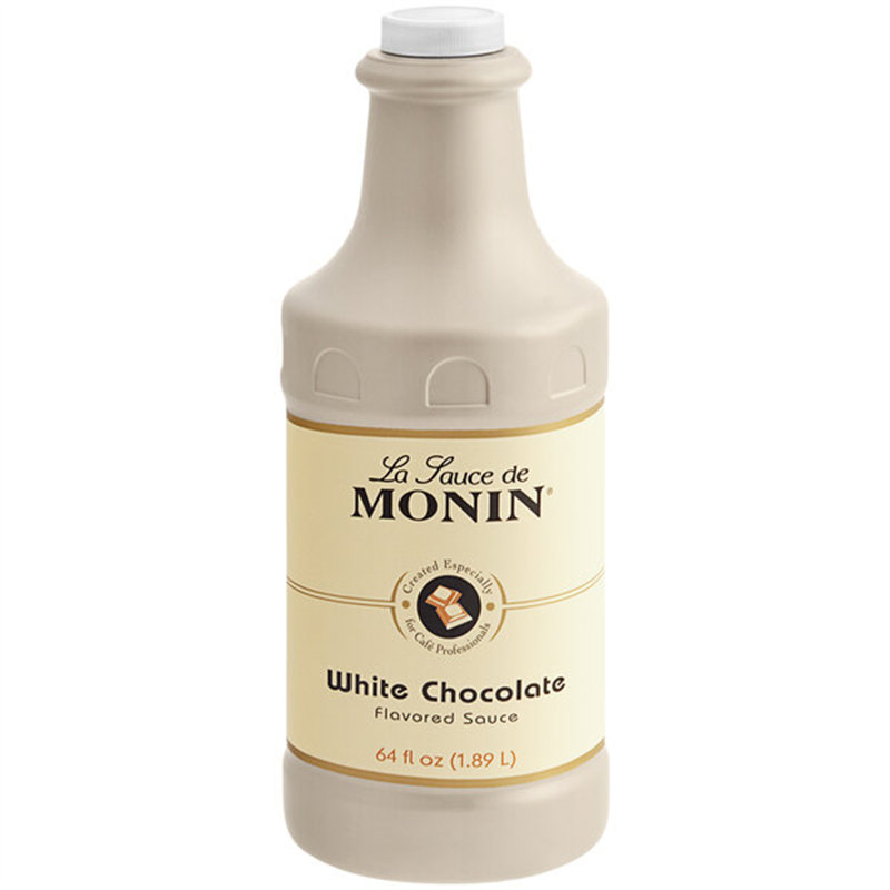 Sauce arôme chocolat blanc Monin Oz. WS-544SAUGS063F