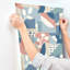 Geometric Wallpaper Roll-351510778