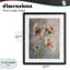 Motif de marguerites roses en gros plan sous verre, design par Franklyn Gregory-130825742-130825743