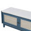 Banc en rotin avec rangement Boho-209648128