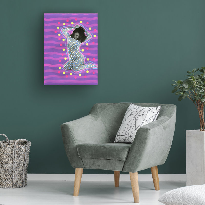 Bolog Naomi Vona Yayoi Canvas Art, 19" H x 14" W