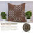 Fabdivine Handmade Cushion Cover – Decorative Throw for Sofa or Bed, Titli-109664034