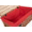 Wicker 18" Packaging Hamper Basket with Lining
