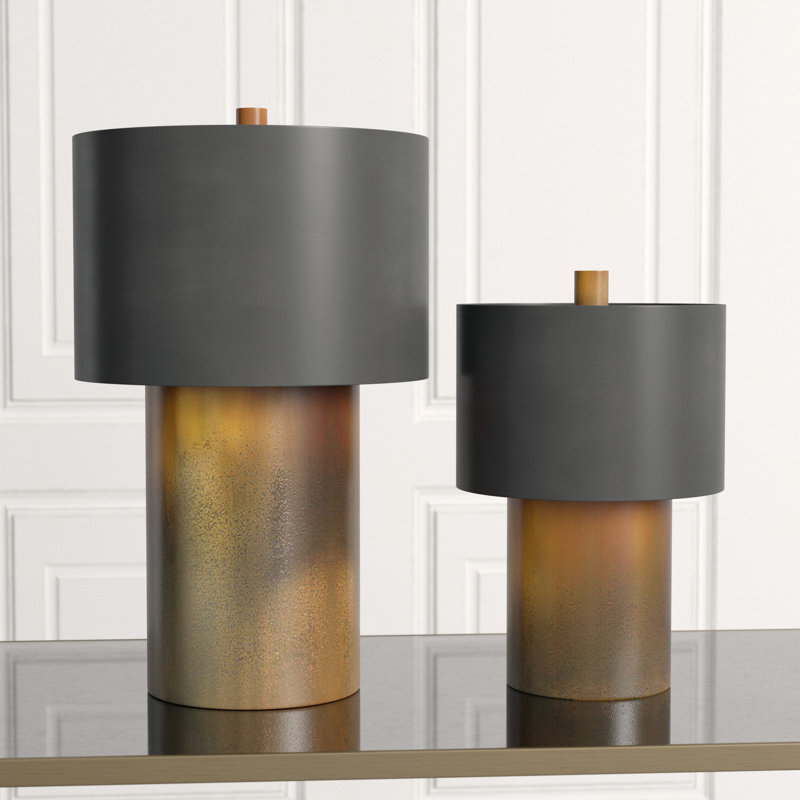 Tortoise Drum Lamp-Lg