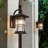 1-light bubbled glass shade Outdoor wall light-699674648-699674649
