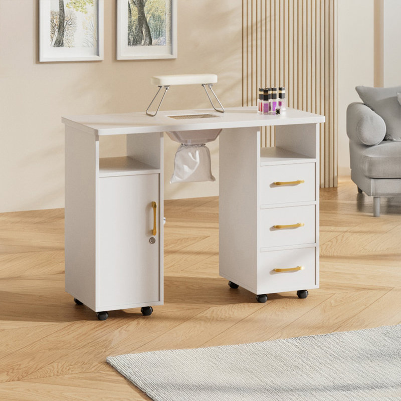 Wood Makeup Organizer