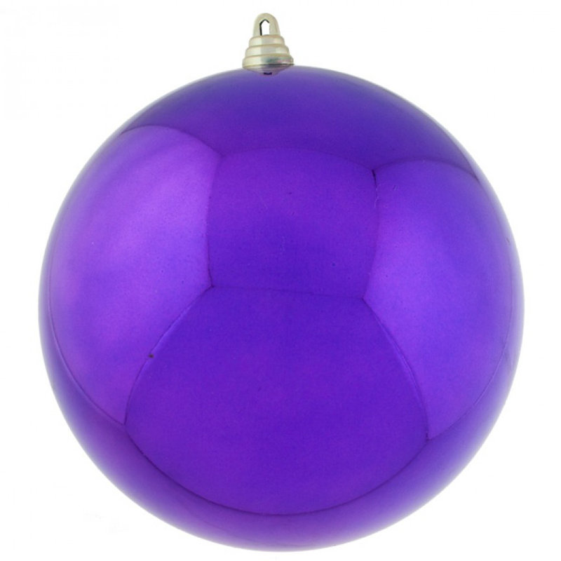 Bauble, 20cm Diameter, Purple