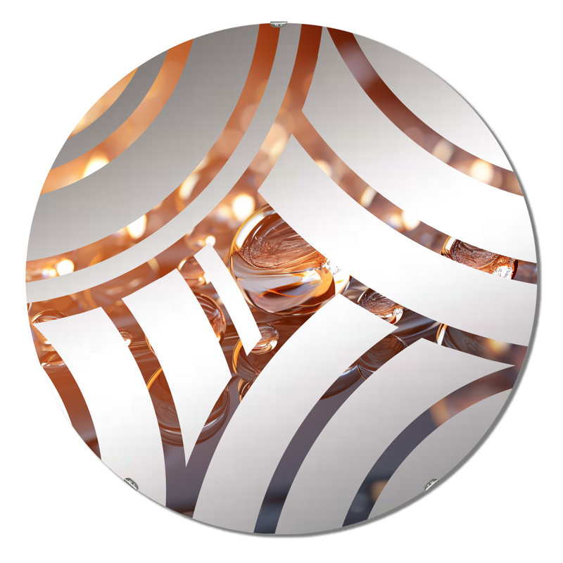 Miroir décoratif Joshuan, 23,6 po x 23,6 po
