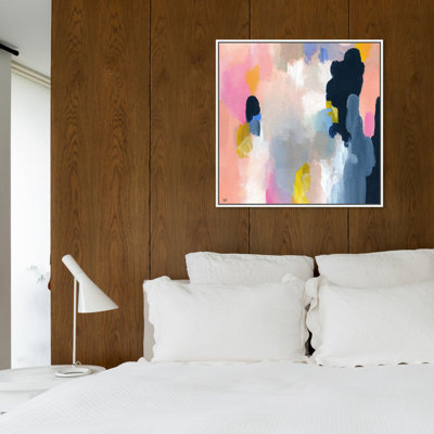 Happy " Happy Thoughts " Painting Print