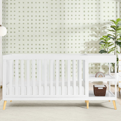 Essex 4-In-1 Convertible Crib And Changer