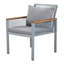 Rattan Garden Furniture Set With Double Sofa, 2 Armchairs And Table-1273545873-1273545874