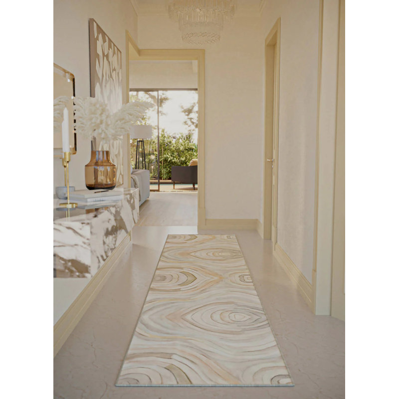 Tapis de couloir Susie, Tapis de couloir 2 pi 9 po x 10 pi