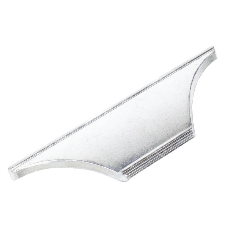 Marquise 2 1/2" Center to Center Cup/Bin pull, Polished Nickel Aged