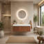 Ensemble de meuble-lavabo flottant moderne avec lavabo 48 po Alba-264655920-264655919