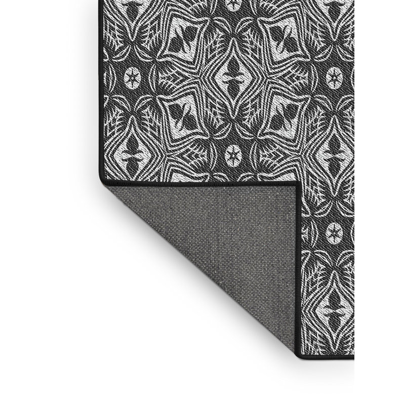 Pecor Abstract Indoor Rug, Rectangle 5' x 8'