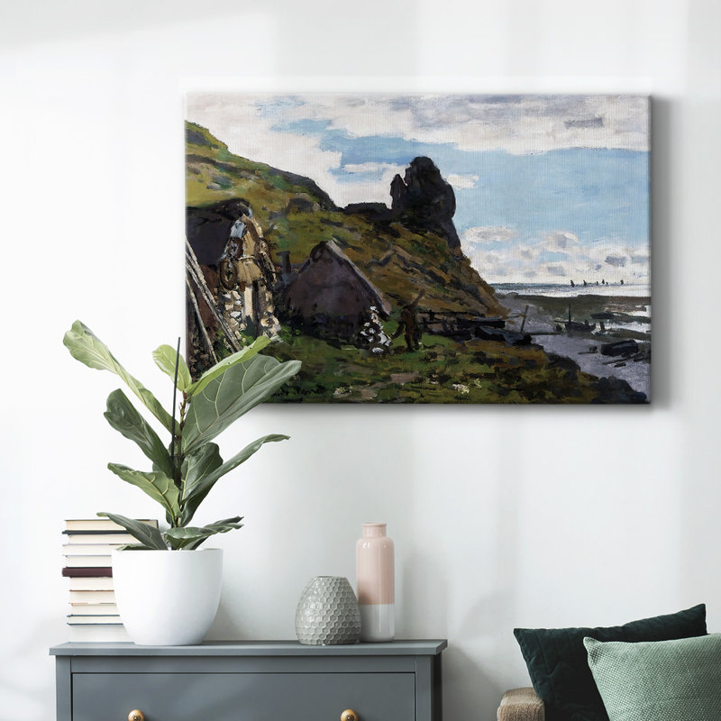 Cabins at Sainte-Gallery Wrapped Canvas, 8" H x 12" W