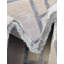 Tapis de style glam à motif géométrique blanc et argenté Glam-66151323