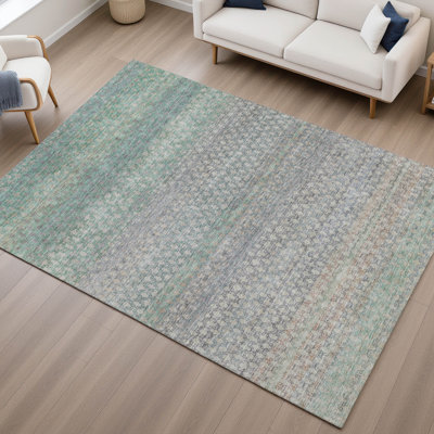 Premium Machine Washable Mayfield AMF2158 abstract Rug