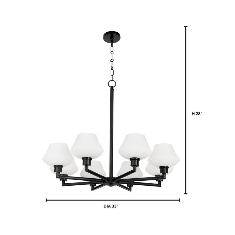 Lustre Monsita, Matte Black