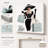 Luxury Stroll: Tiffany-Inspired Glam Canvas Wall Art-257239472