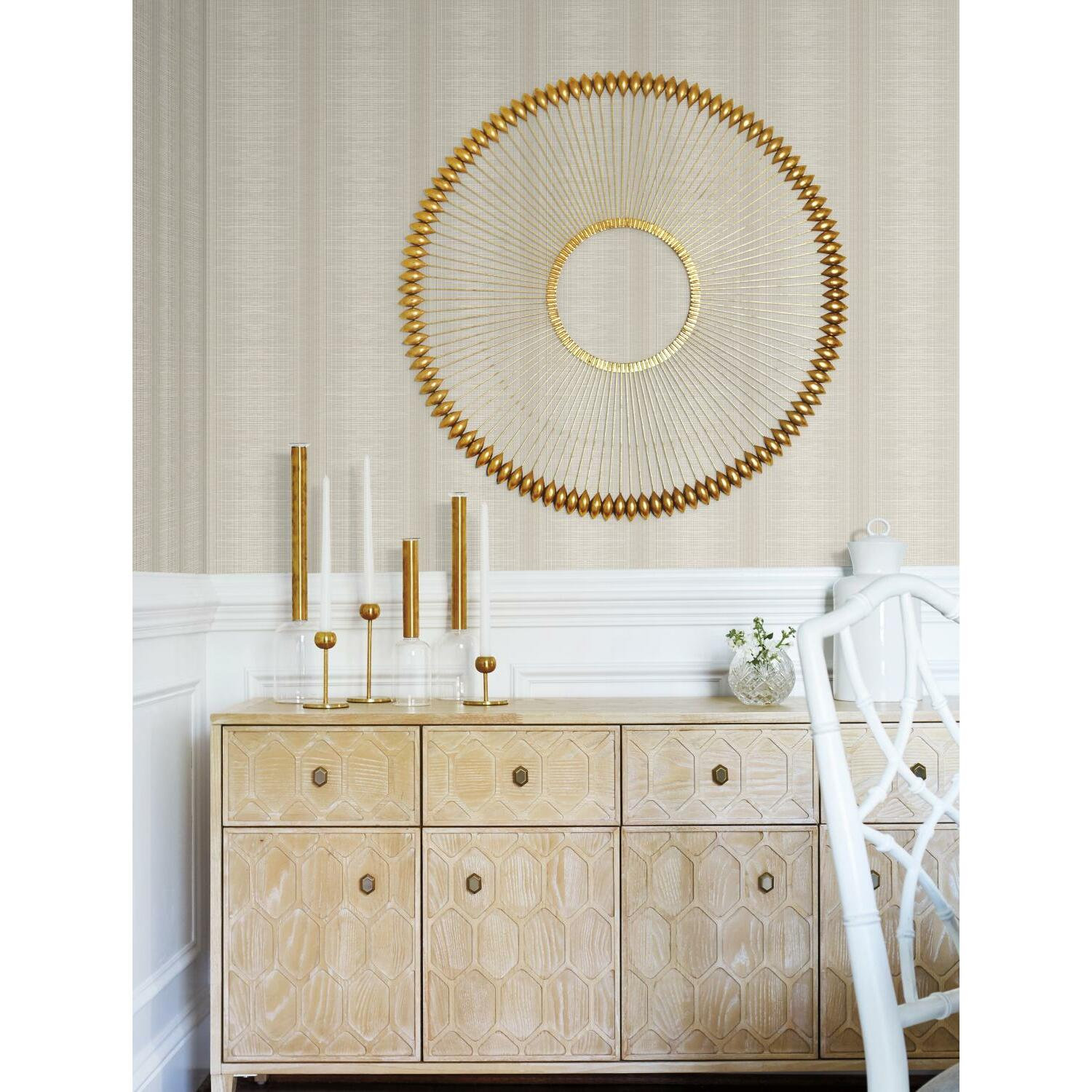 Vanderwall Modern Ombre Wallpaper, Light Brown