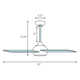 52" Contractor 5 - Blade Standard Ceiling Fan with Pull Chain