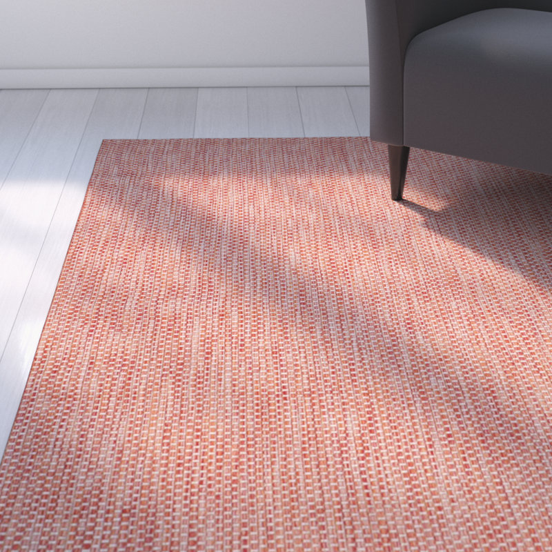 Tommy Hooked Red Indoor/Outdoor Rug, Rectangle 160 x 231cm