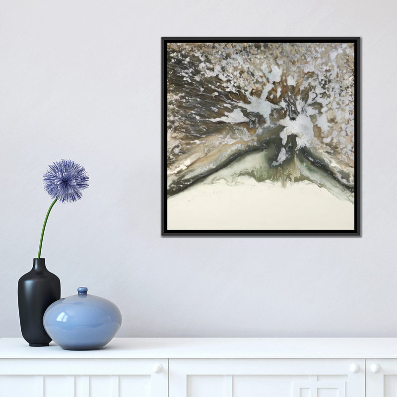 «Whisper» par Blakely Bering - Impression sur toile tendue sur châssis, H 26 po x l 26 po x P 1,5 po, Toile avec cadre noir