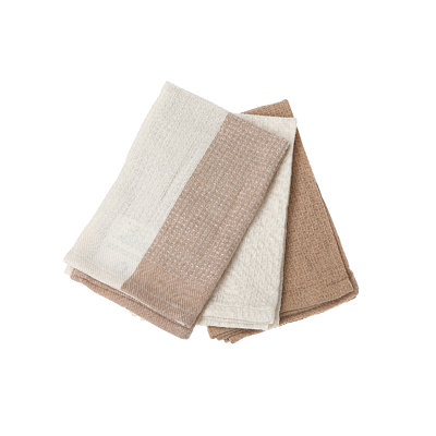Cotton Waffle Kitchen Towel Linen Set