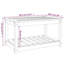 Singita Rectangular Pine Outdoor Coffee Table , cm W cm D-250652307-250652310