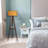 Wooden Body Drum Tripod Floor Lamp-1246400011