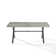 Pulli Rectangular Metal Outdoor Dining Table
