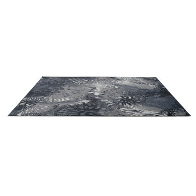 Crème abstraite/tapis décoratif grise Toronto