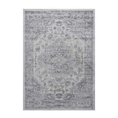 Collection Silver / Oriental Doormat Rug